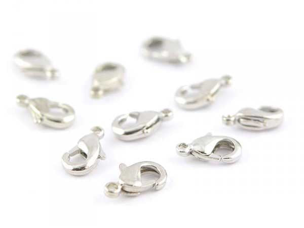 Achat Fermoir mousqueton 10mm - flash argent 925