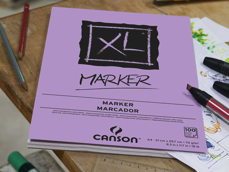 Achat Bloc XL Marker Canson A4 - 70g/m²