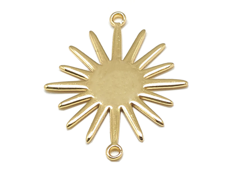 Achat Pendentif soleil - doré à l'or fin
