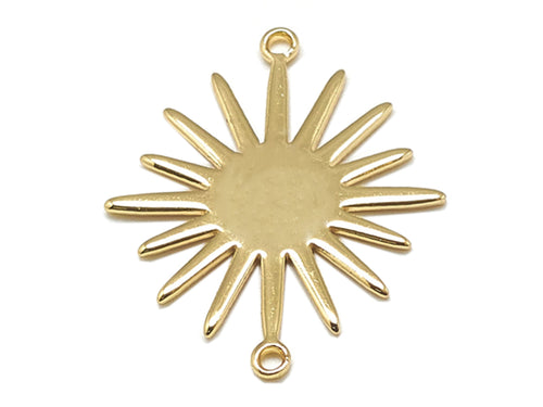 Achat Pendentif soleil - doré à l'or fin