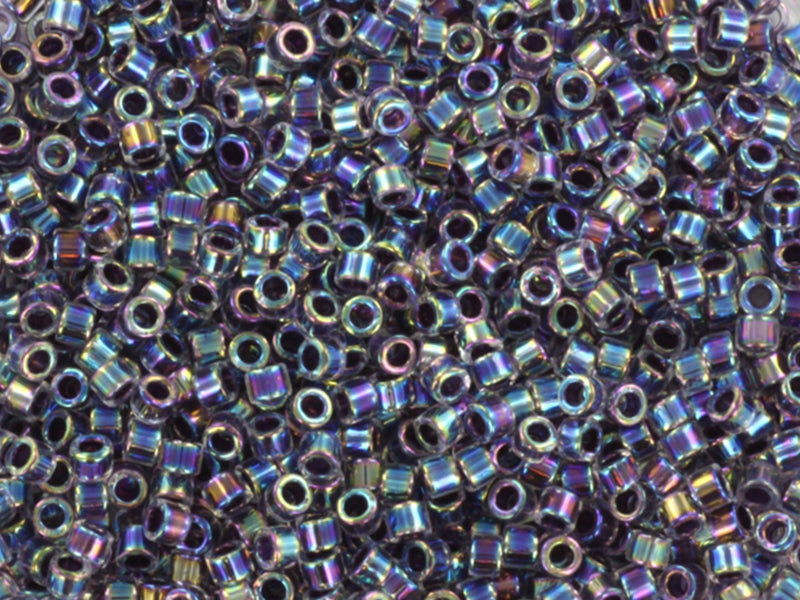 Achat Miyuki Delicas 11/0 - Amethyst lined crystal ab DB-59