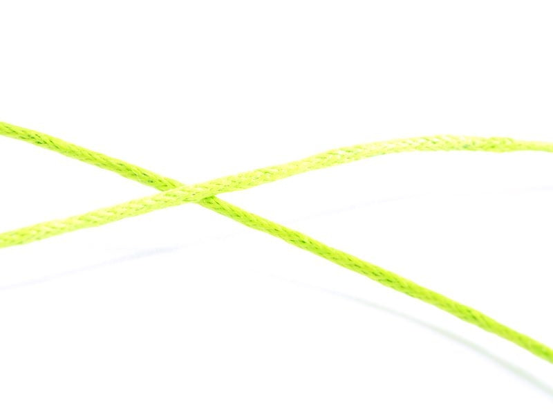 achat 1 m de fil de coton ciré - vert pomme