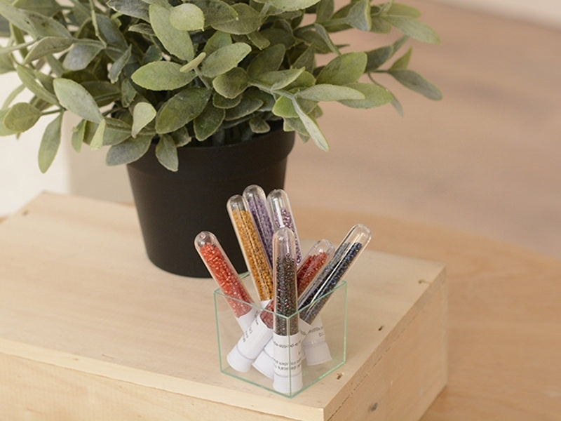 achat Miyuki Delicas 11/0 - Fancy lined eucalyptus DB-2379