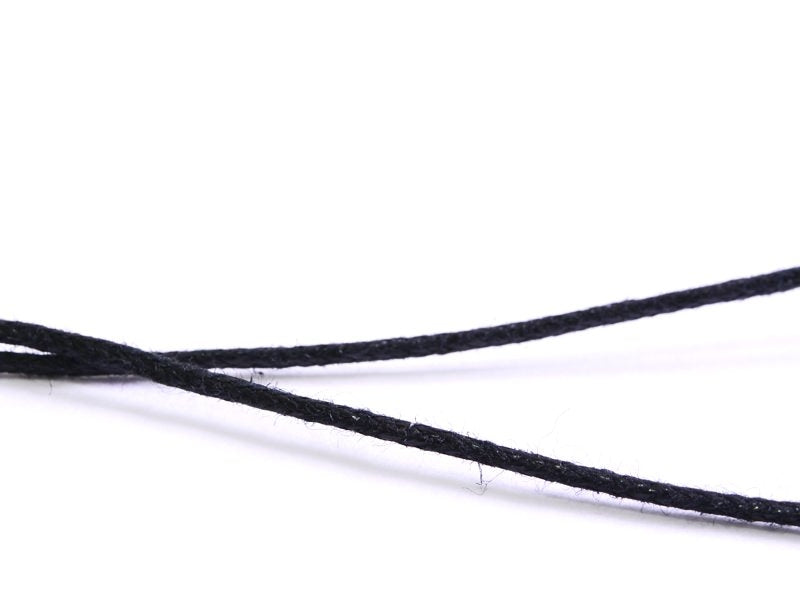 Achat 1 m de fil de coton ciré - noir