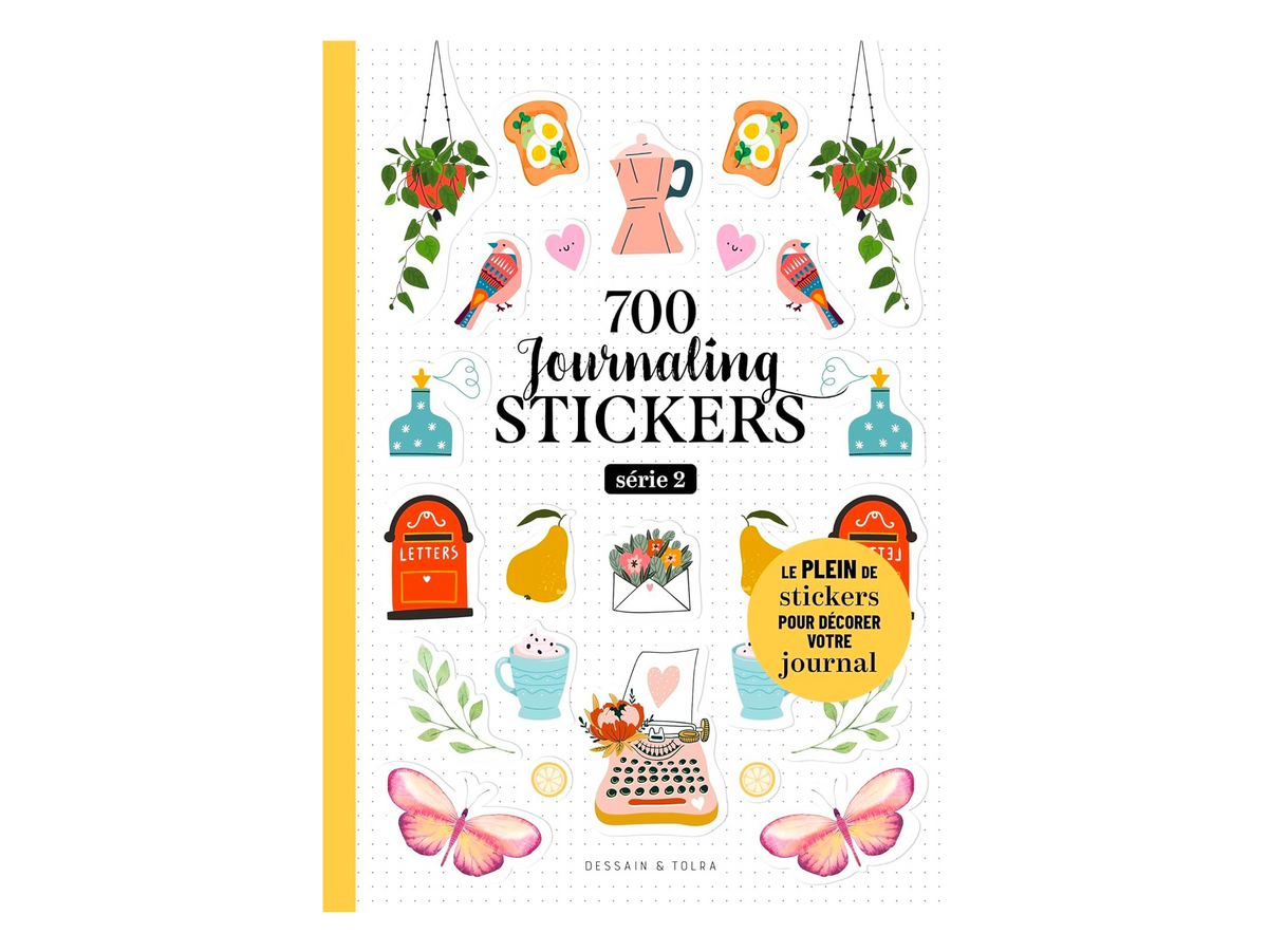 Achat Cahier journaling de 700 stickers - Série 2