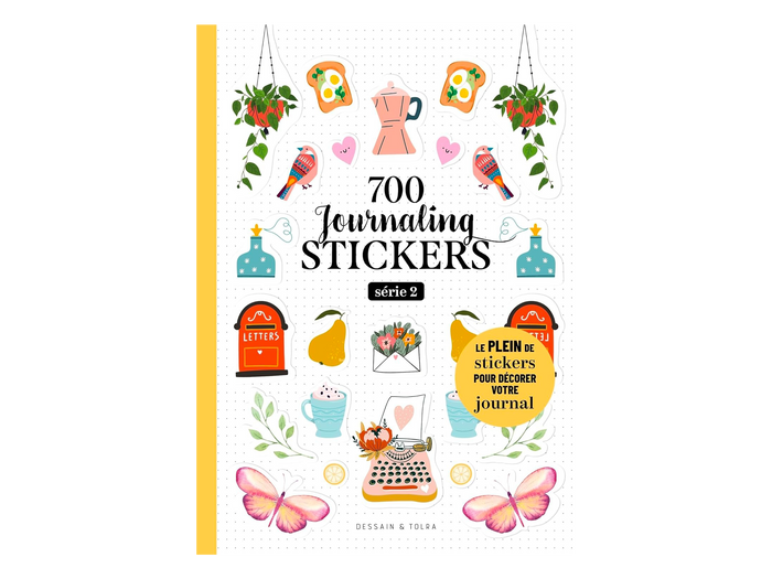 Achat Cahier journaling de 700 stickers - Série 2
