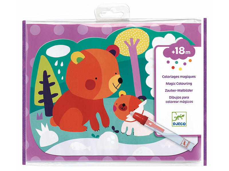 Achat Coloriages magiques - Caché dans les bois