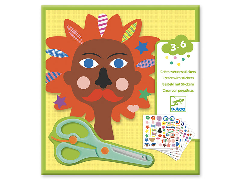 Achat Créer avec des stickers - Coiffeur