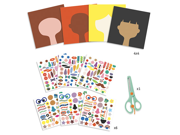 Achat Créer avec des stickers - Coiffeur