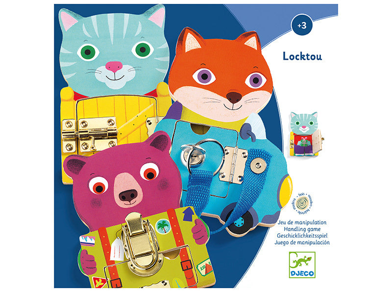 Achat Jeu de manipulation Locktou MONTESSORI