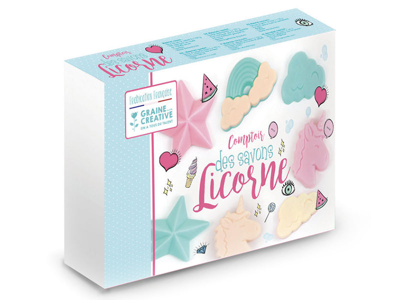 Achat Coffret fabrique tes savons Licorne
