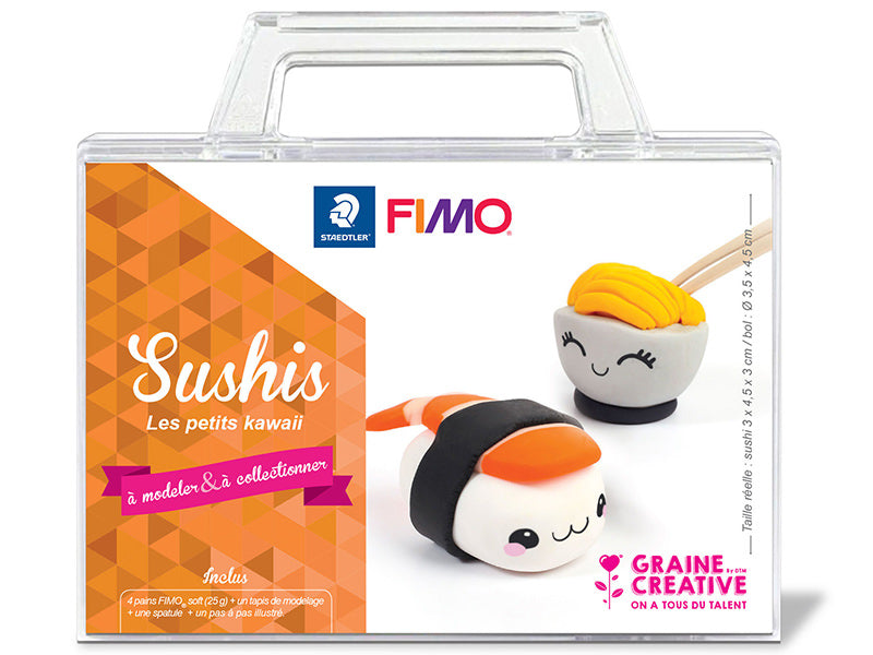 Achat Mallette - Je fabrique mes sushis Kawaii en fimo