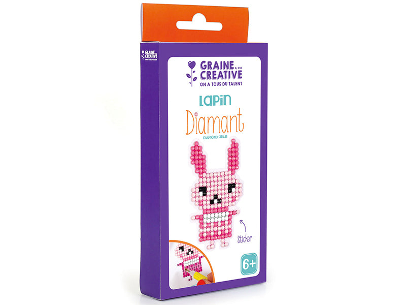 Achat Kit Diamant mosaïque - Lapin