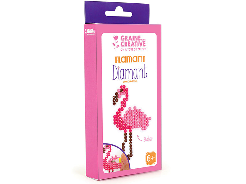 Achat Kit Diamant mosaïque - Flamant rose