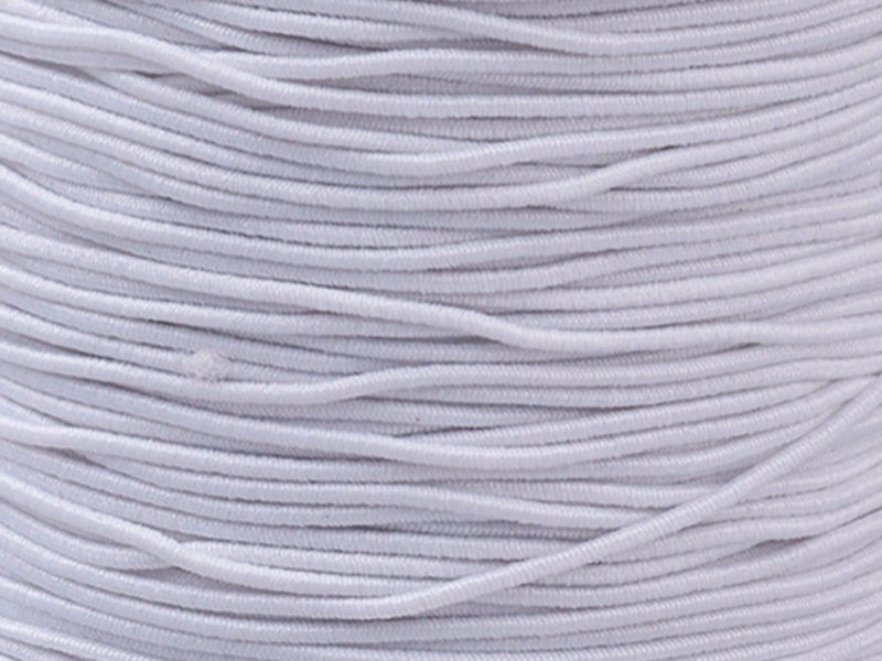 Achat Bobine de 15 mètres de fil élastique blanc - diamètre 1mm - adapté pour coudre des masques COVID-19