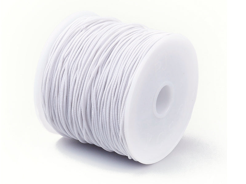 Achat Bobine de 15 mètres de fil élastique blanc - diamètre 1mm - adapté pour coudre des masques COVID-19