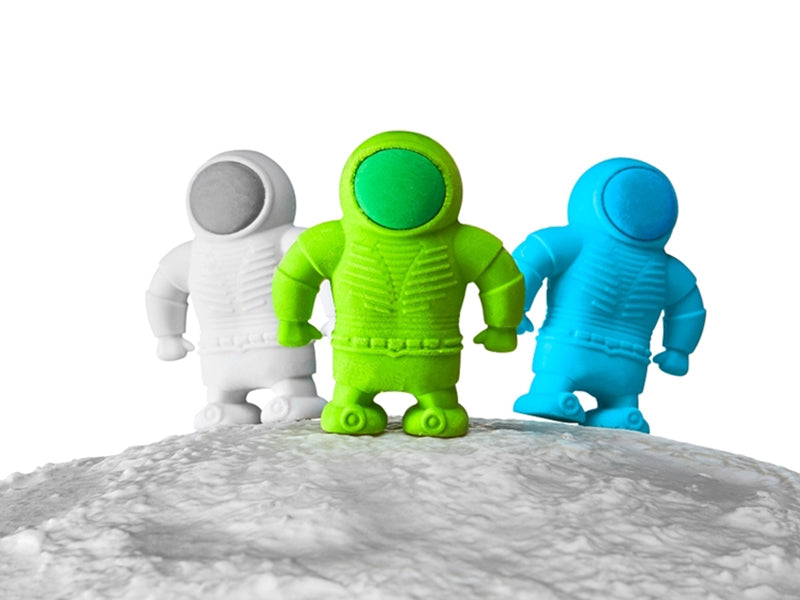 Achat 3 gommes astronautes
