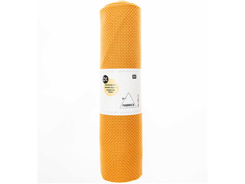 Achat Coupon de toile de moine pour punch needle - 50 x 140 cm - moutarde