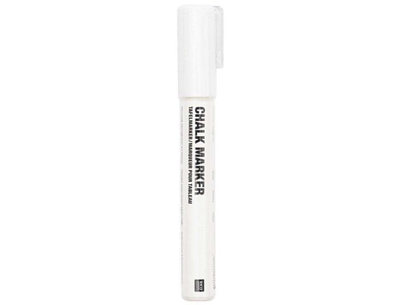Achat Marqueur craie pour dessiner sur les vitres et les ardoises - blanc