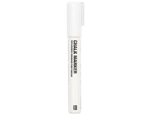 Achat Marqueur craie pour dessiner sur les vitres et les ardoises - blanc