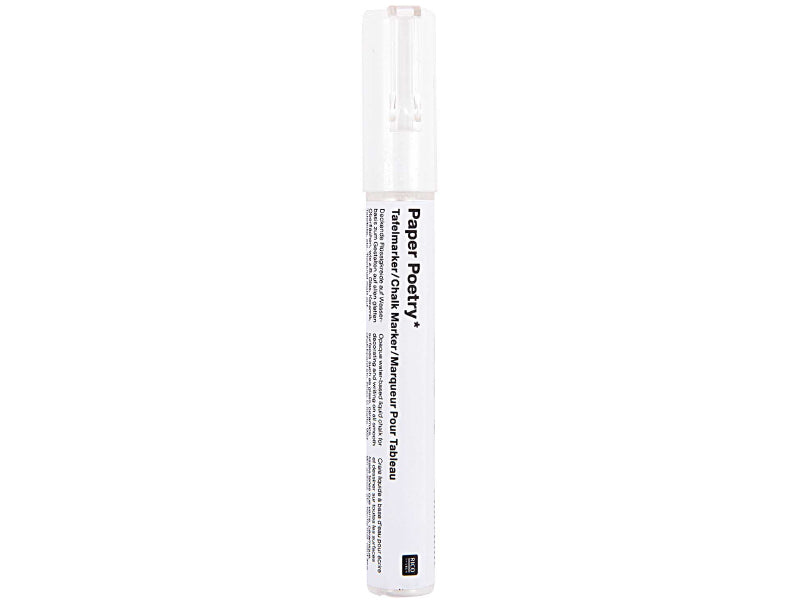Achat Marqueur craie pour dessiner sur les vitres et les ardoises - blanc