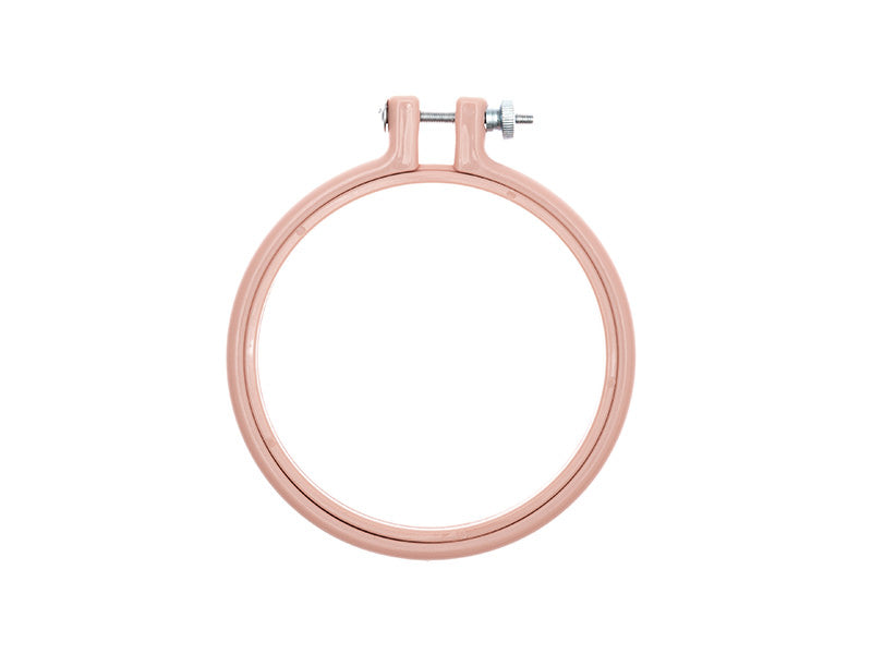 Achat Tambour à broder - 10,1  cm  - rose