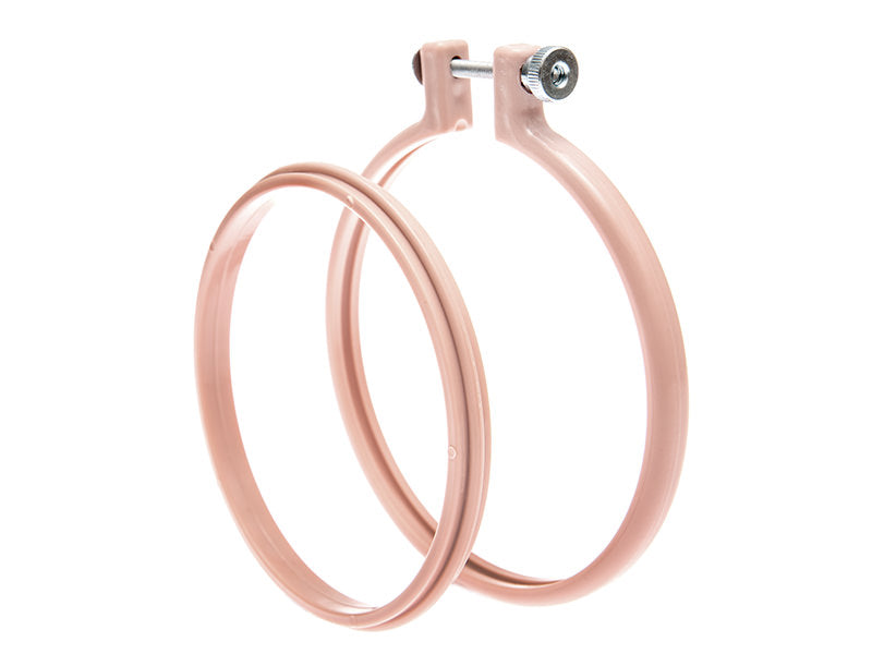 achat Tambour à broder - 10,1  cm  - rose