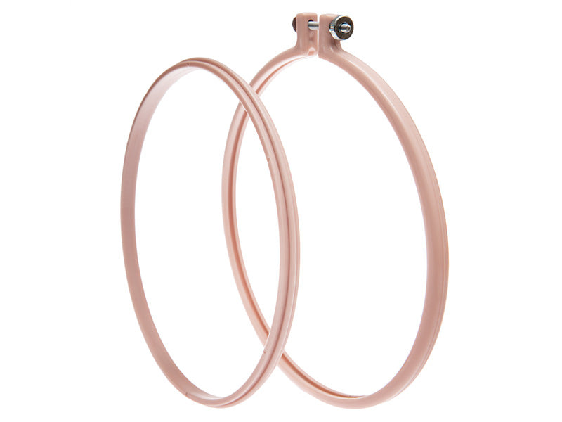 Achat Tambour à broder - 17,8 cm - rose poudre