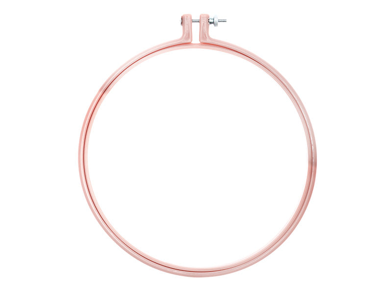 Achat Tambour à broder - 20,3 cm - rose / mauve