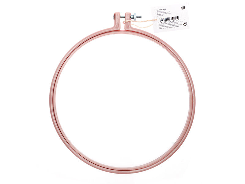 Achat Tambour à broder - 20,3 cm - rose / mauve