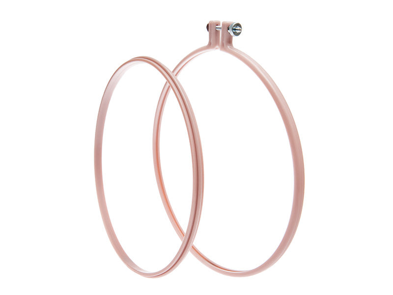 achat Tambour à broder - 20,3 cm - rose / mauve