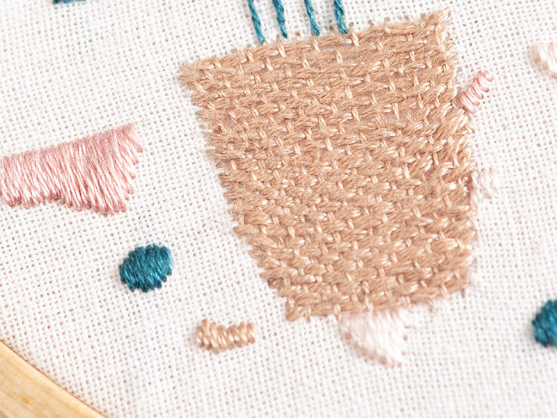 achat Kit de broderie traditionnelle - botanique par Slow evenings