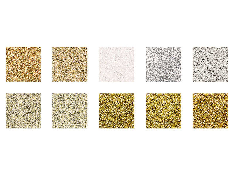 achat Bloc de papier à paillettes A4 - blanc - doré - argenté