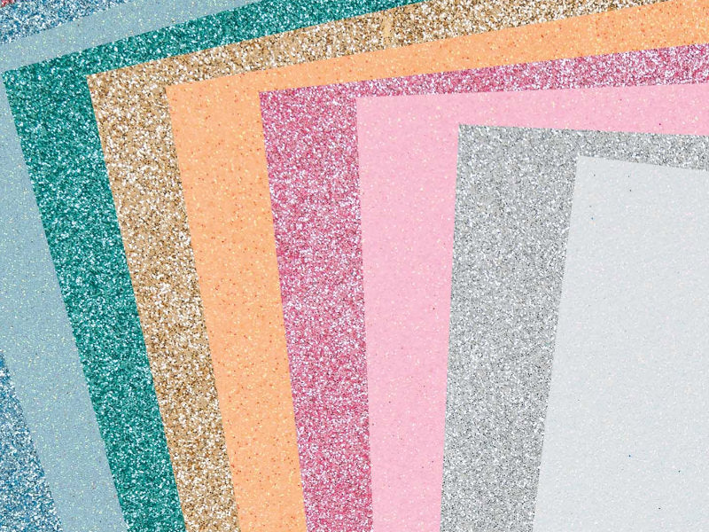 Acheter Lot de 10 feuilles de caoutchouc mousse A4 - plaques pastelles à paillettes - 7,19 € en ligne sur La Petite Epicerie ...