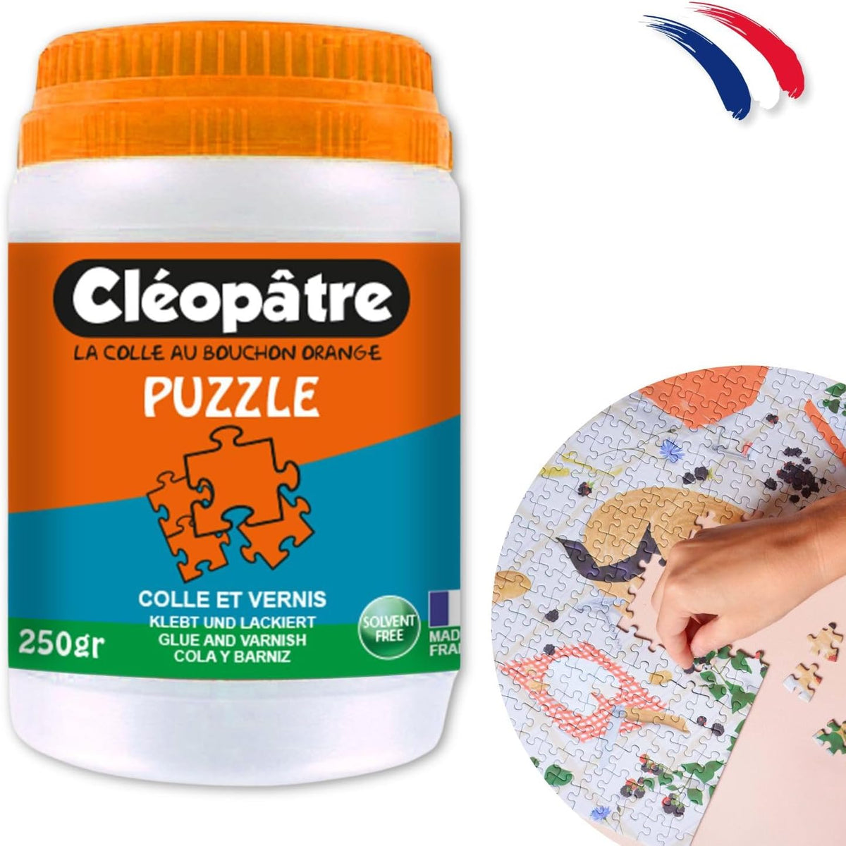 achat Colle vernis puzzle 250 gr - Cléopâtre