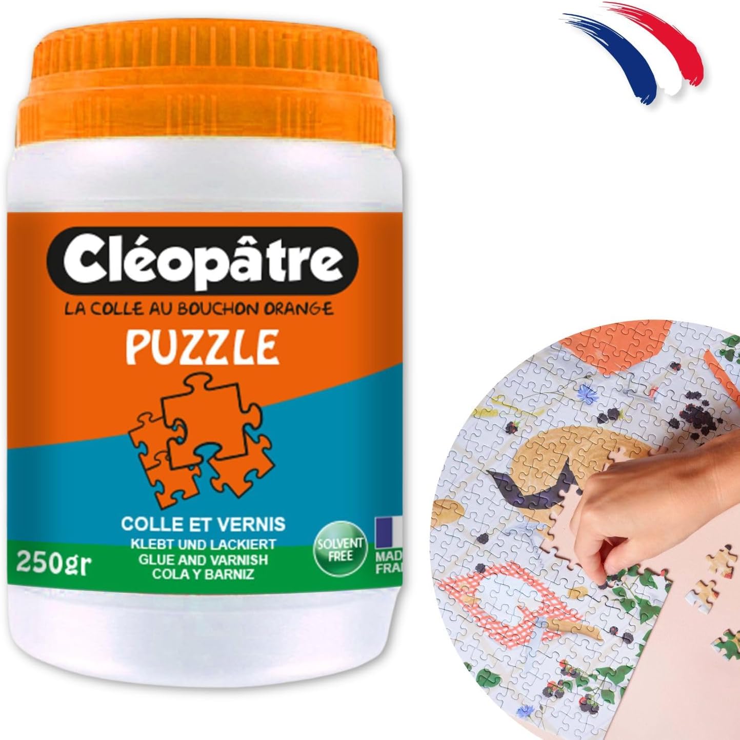 achat Colle vernis puzzle 250 gr - Cléopâtre