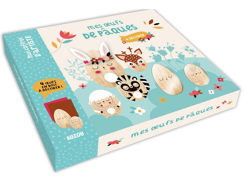 Achat Coffret - Mes jolis oeufs en bois à décorer