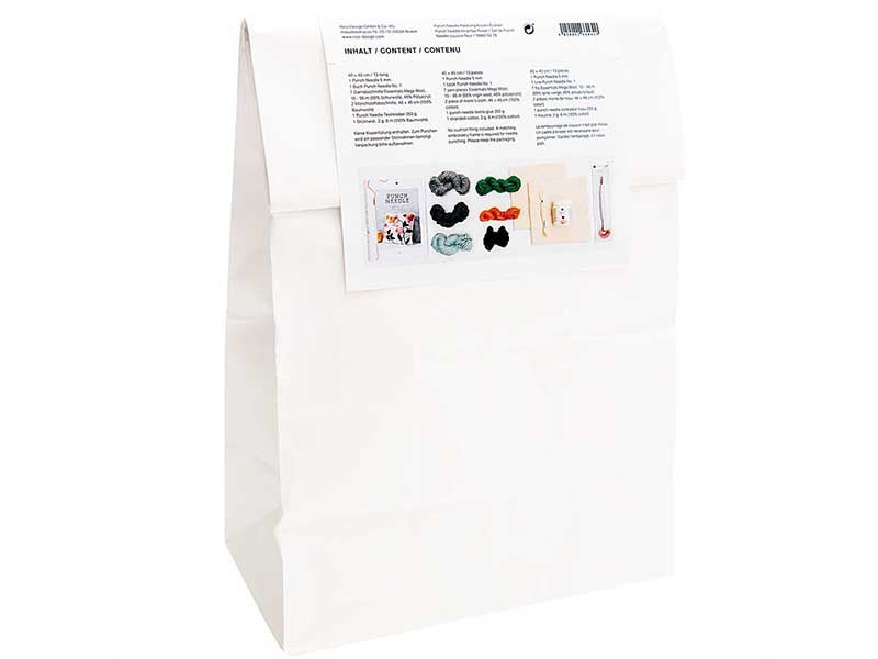 achat Kit punch needle - Coussin à fleurs