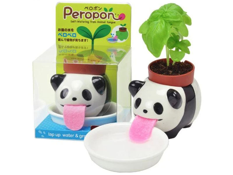 Achat Peropon - Panda - Basilic -  5,5 x 7 cm