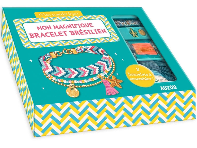 Achat Kit créatif - mon magnifique bracelet brésilien - mon superbe bijou