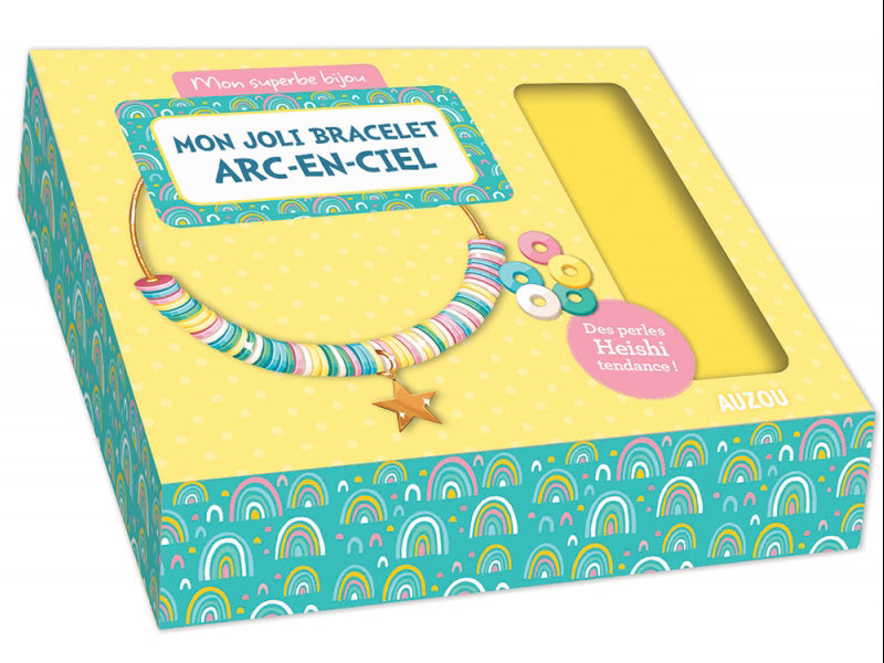 Achat Kit créatif - mon joli bracelet arc-en-ciel - mon superbe bijou