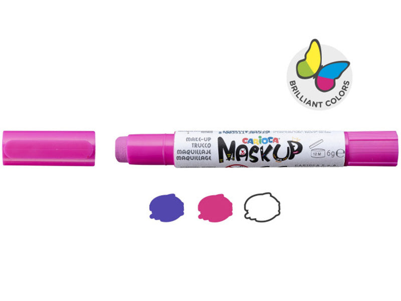Achat 3 sticks de peinture sur visage - Maskup Princesse - Carioca