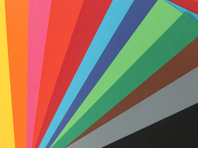 Achat Pochette papier de création Canson - Couleurs vives - A4 150g/m²