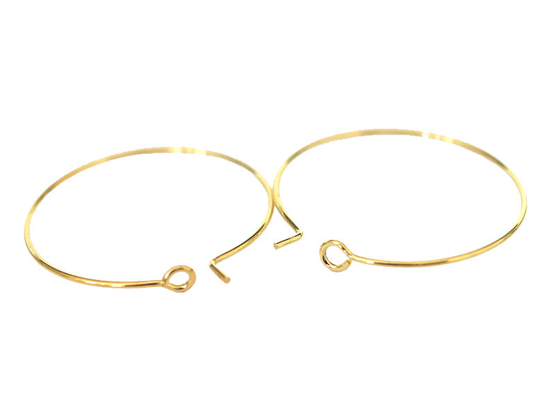 Achat Paire de boucles d'oreilles créoles 25 mm - Doré
