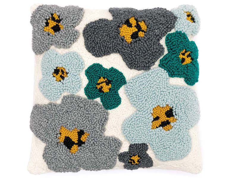 Achat Kit punch needle - Coussin à fleurs