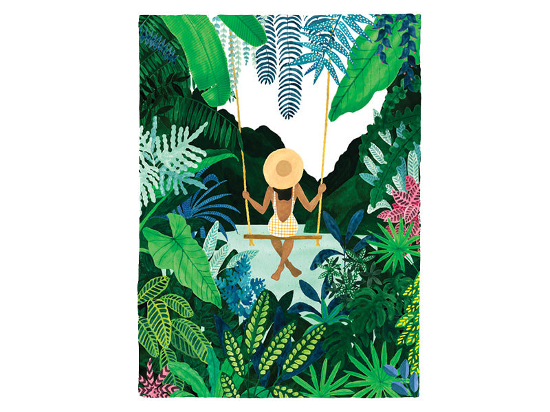 Achat Affiche aquarelle - Balançoire - 29,7 x 39,7 cm - ATWS