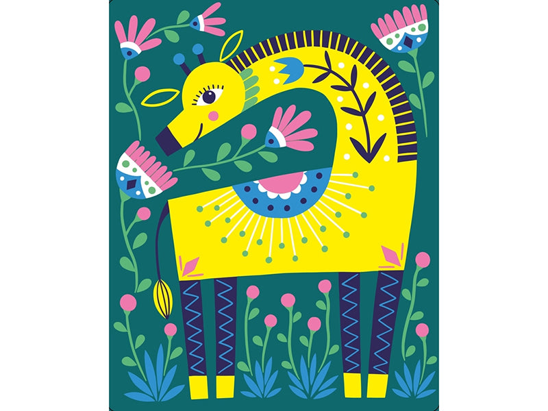 achat Coffret Mes tableaux en sable coloré - Animaux