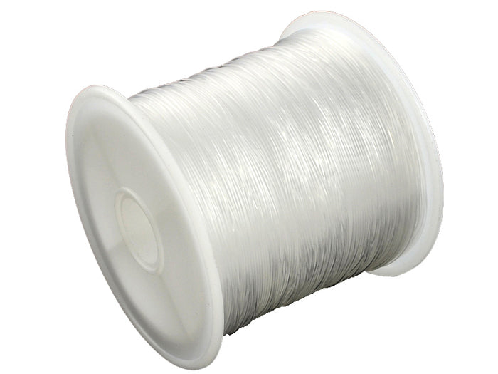 Achat 20 m fil nylon /fil de pêche 0,6 mm pour création de bijoux- transparent