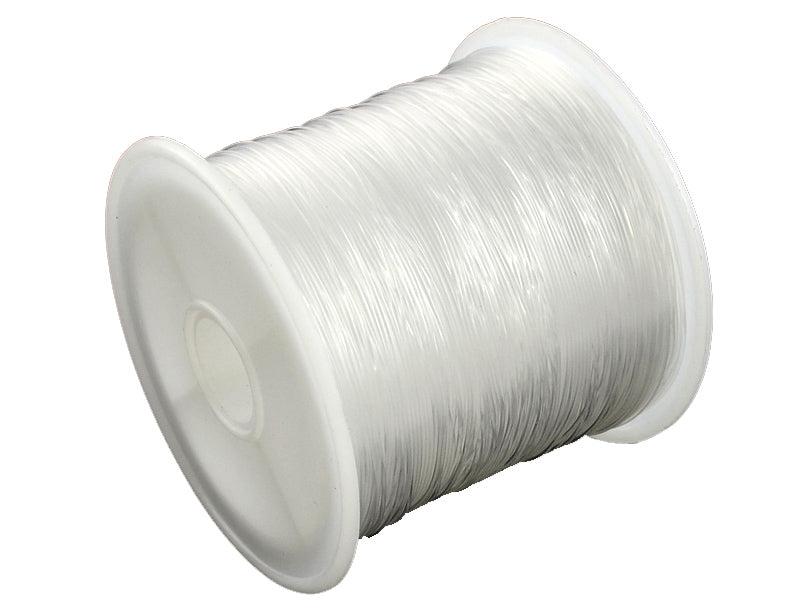 Achat 20 m fil nylon /fil de pêche 0,6 mm pour création de bijoux- transparent