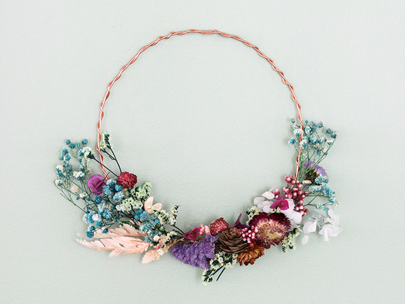 achat KIT MKMI - Ma couronne de fleurs séchées